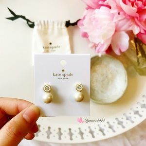 NWT Kate Spade Pearly Delight earrings